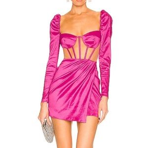 NBD Talulla Dress in Fuchsia size S and XL.